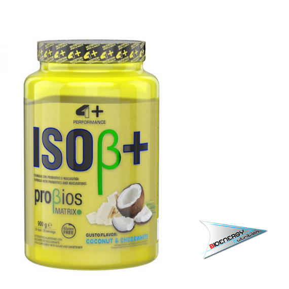 4PiuNutrition-ISO+ B  900 gr Coconut & ChocoWhite  